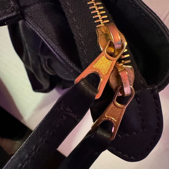 New York Designer Rag & Bone Pilot Black Leather Bag - Picture 11 of 16